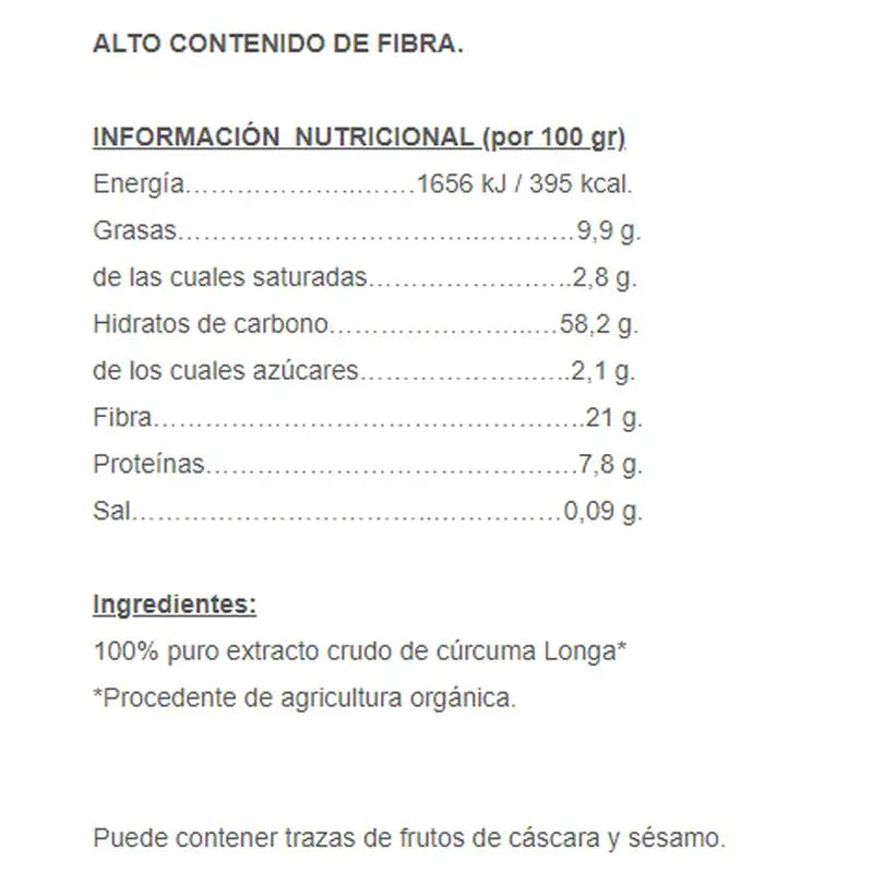 Salud Viva Curcuma em Pó 80Gr.