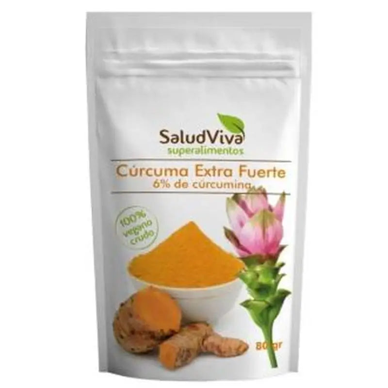 Salud Viva Curcuma En Polvo 80Gr. 