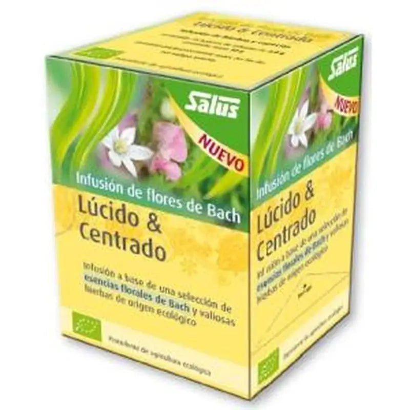 Salus Infusion Flores Bach Lucido Y Concentrado 15Sbrs. 