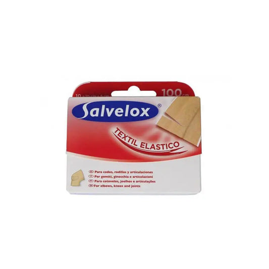 Salvelox Apósito Adhesivo Textil Elástico 1 M x 6 cm