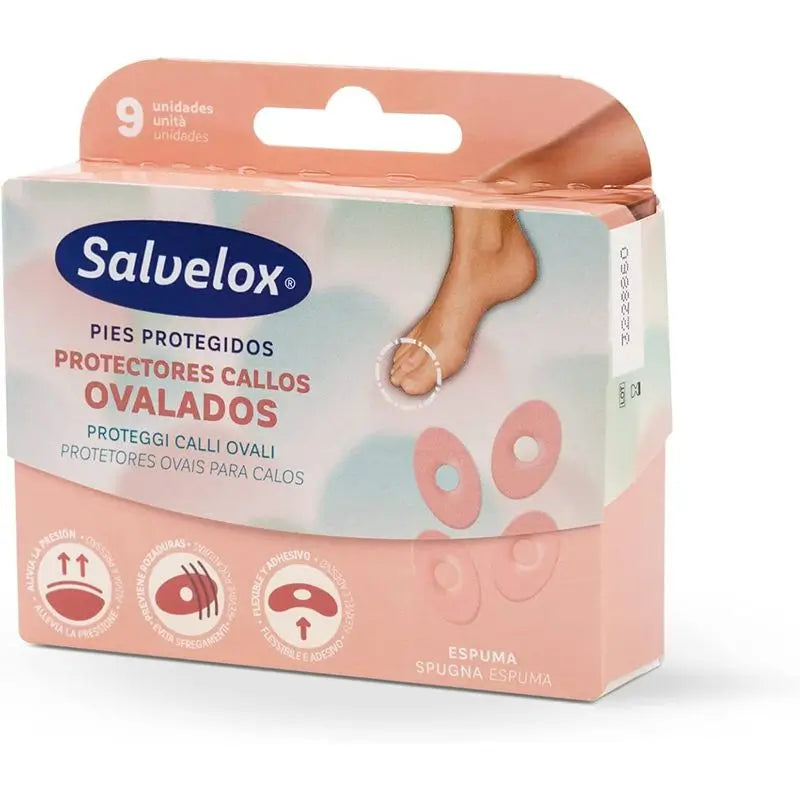 Salvelox Protector Callos Ovalado, 9 Unidades