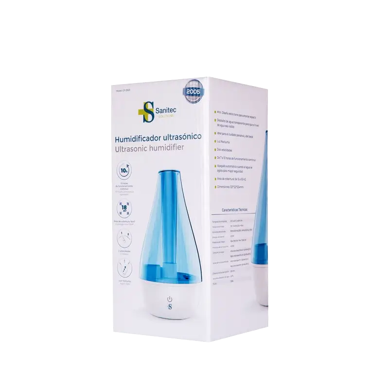 Humidificador Ultrassónico Sanitec, 1 unidade