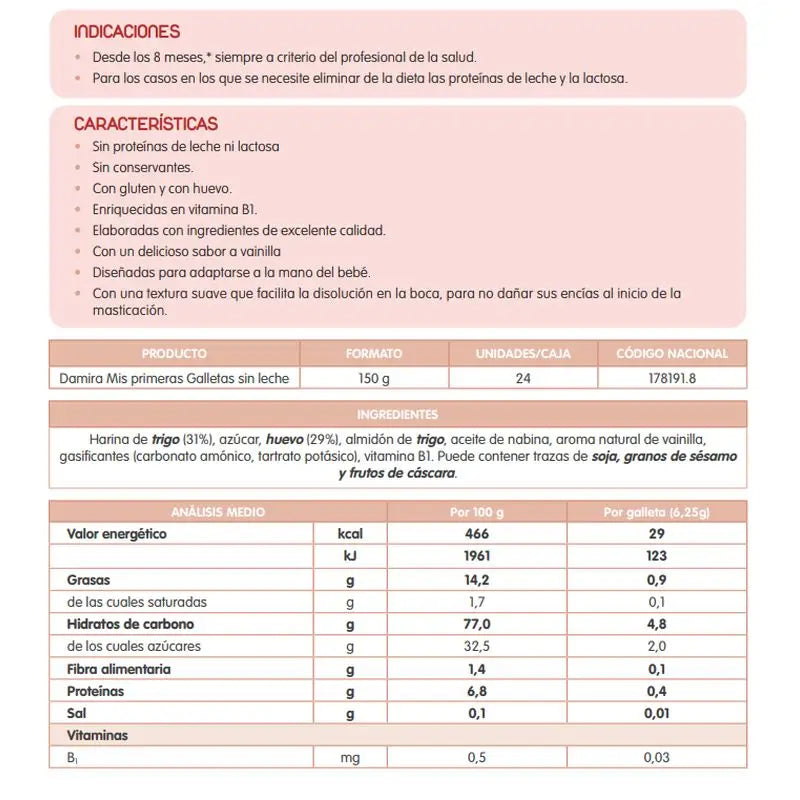 SANUTRI MEUS PRIMEIROS BISCOITOS SEM LEITE 150 GR