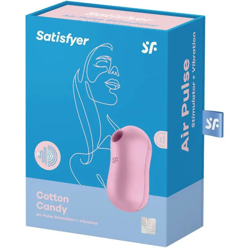 Satisfyer Air Pulse Cotton Candy Estimulador Y Vibrador - Lila