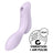 Satisfyer Air Pulse  Curvy Trinity 2 Estimulador Y Vibrador - Morado