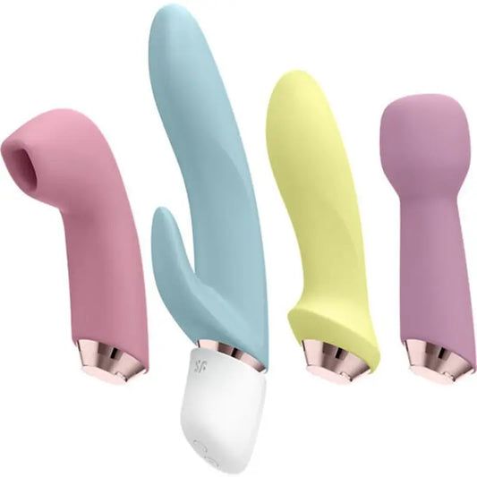 Satisfyer Air Pulse Marvelous Four - Set Vibrador & Succionador