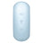 Satisfyer Air Pulse Pro To Go 3 Estimulador Y Vibrador Doble - Azul