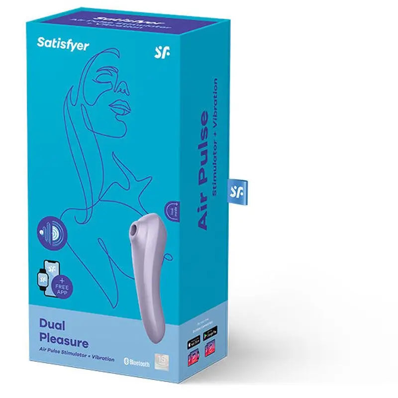 Satisfyer Connect Dual Pleasure Air Pulse Malva