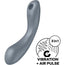 Satisfyer Curve Trinity 1 Air Pulse Vibration Gris 