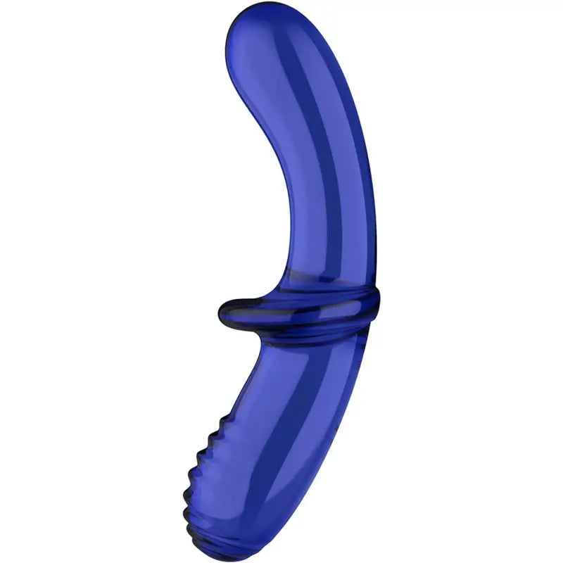 Satisfyer Dildo Duplo Cristal Azul