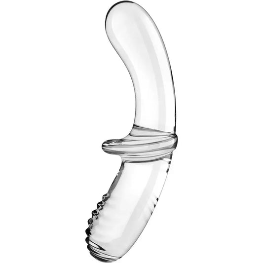 Satisfyer Dildo Duplo Cristal Transparente