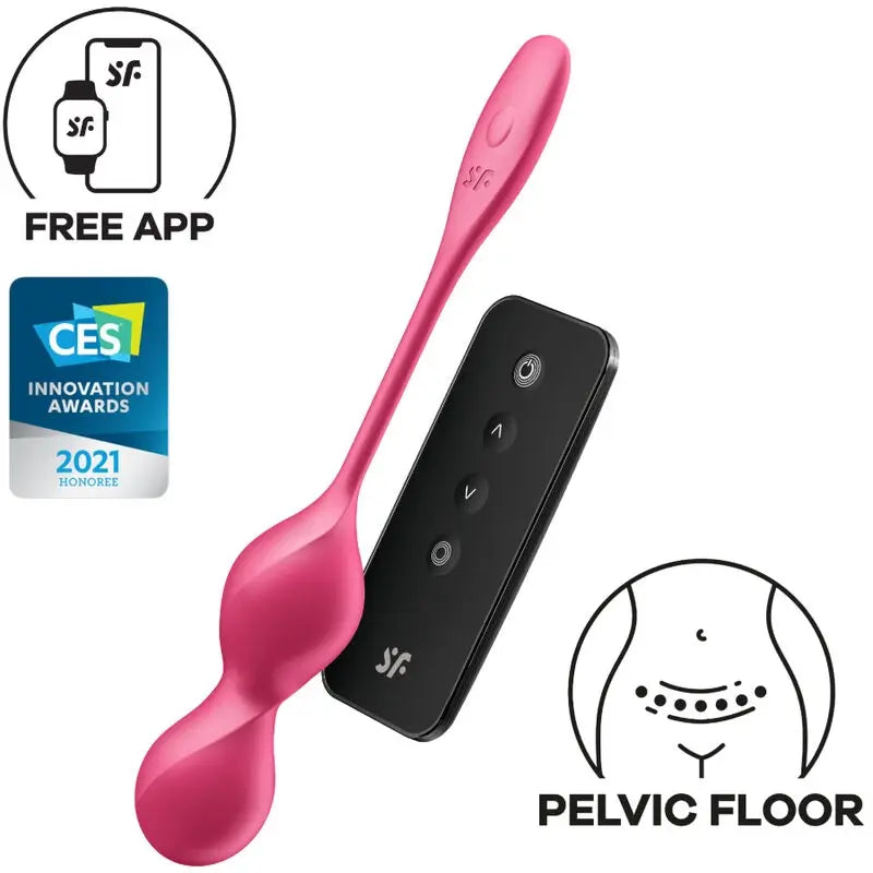 Satisfyer Love Birds 2 Bolas de Kegel Vibratórias + Aplicação Gratuita