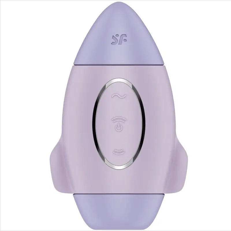 Satisfyer Mission Control Lilac Vibrador Pequeno de Impulso Duplo