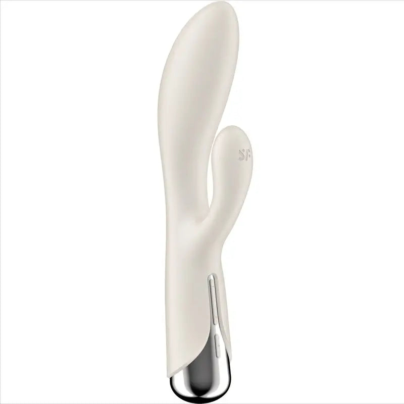 Satisfyer Spinning Rabbit 1 Estimulador de Clítoris e Ponto G Bege