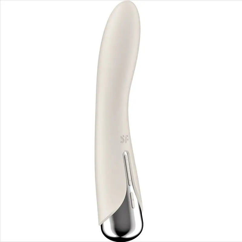 Satisfyer Spinning Vibe 1 Bege Vibrador rotativo para o ponto G