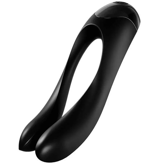 Satisfyer Vibrator Candy Cane Vibrador Dedo Negro