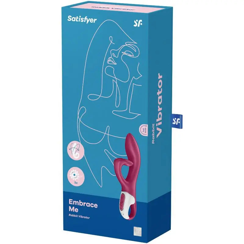 Satisfyer Vibrator  Embrace Me Vibrador Punto G - Rojo