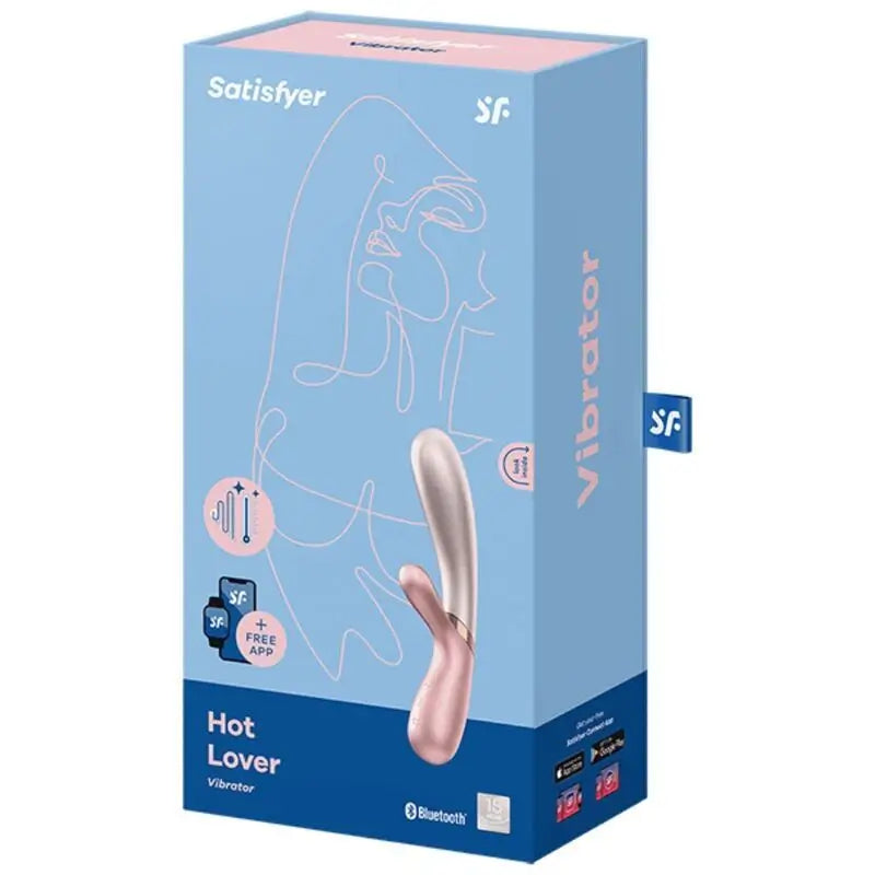 Satisfyer Vibrator Hot Lover Vibrador  Rosa-Beige