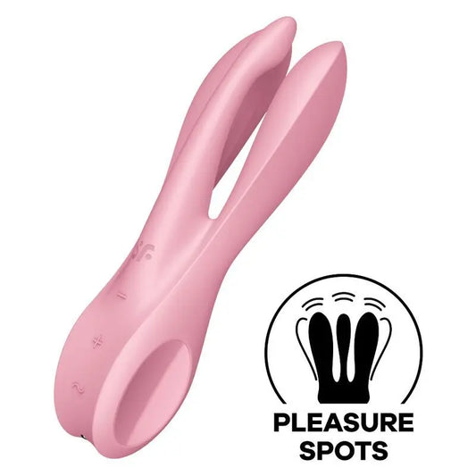 Satisfyer Vibrator  Threesome 1 Vibrador - Rosa