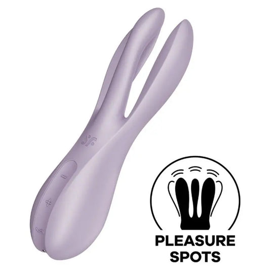 Satisfyer Vibrator Threesome 2 Vibrador - Violeta