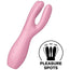 Satisfyer Vibrator  Threesome 3 Vibrador - Rosa