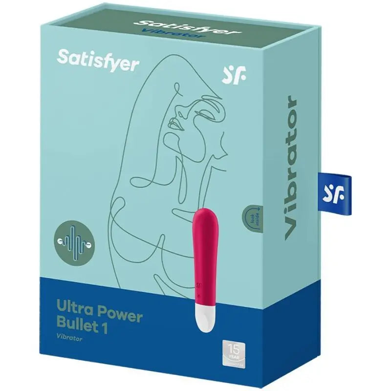 Satisfyer Vibrator  Ultra Power Bullet 1 Bala Vibradora Roja