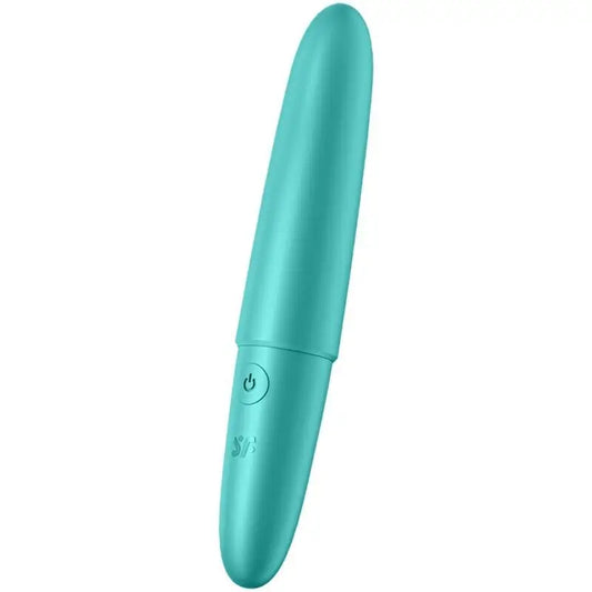 Satisfyer Vibrator Ultra Power Bullet 6 Bala Vibradora Turquesa