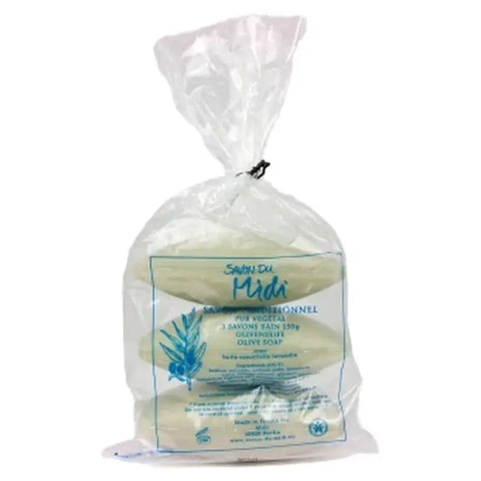 Sabonete em barra Savon Du Midi Azeitona-Lavanda 3Udx150Gr. Bio