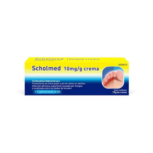 Scholl Scholmed 10 mg/g Terbinafina, 15 gr