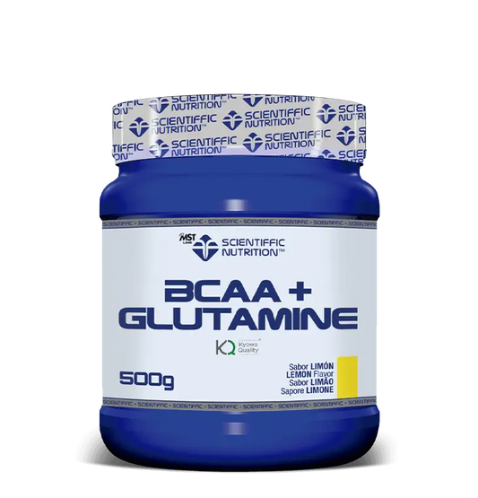 Scientiffic Nutrition Bcaa+ Glutamina Limão, 500g