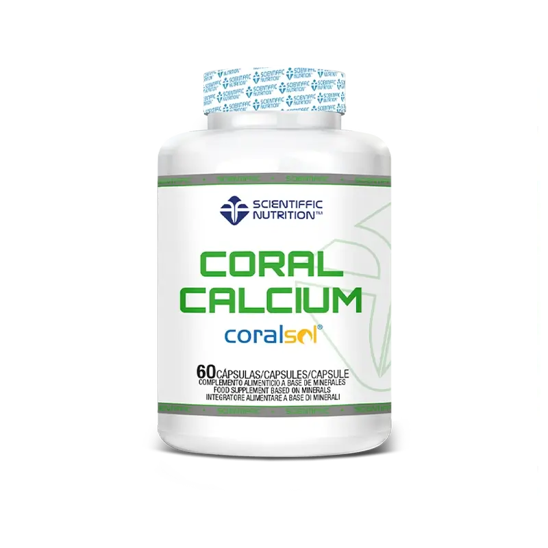 Scientiffic Nutrition Coral Calcium 500Mg , 60 cápsulas