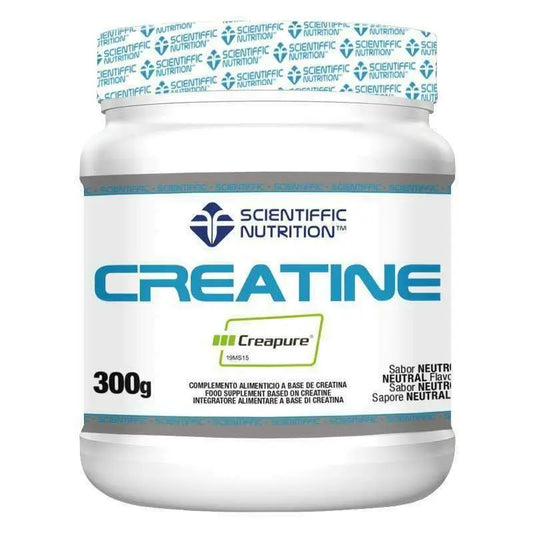 Scientiffic Nutrition Creatina 100% Creapure, Creatina Monohidrato em Pó, 300 gramas