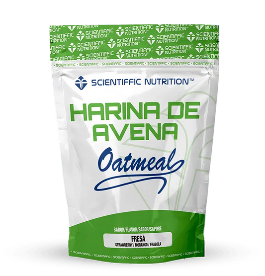 Scientiffic Nutrition Farinha de Aveia com Morango, 1 kg