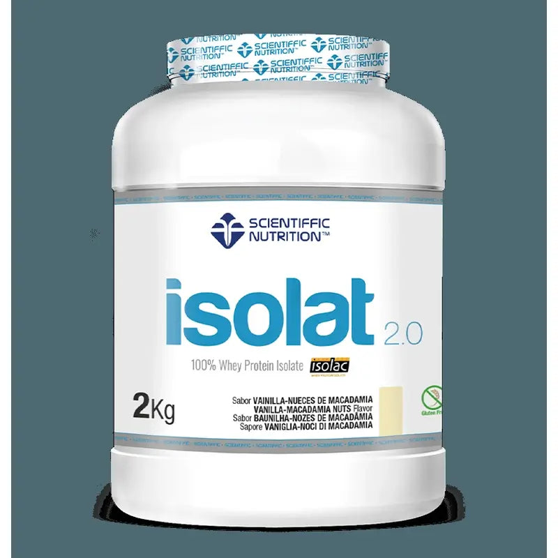 Scientiffic Nutrition Isolat 2.0 Baunilha Nozes de Macadâmia, 2000 gramas