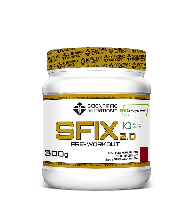 Scientiffic Nutrition Sfix 2.0 Pré-treino Ponche de Frutas, 300 g