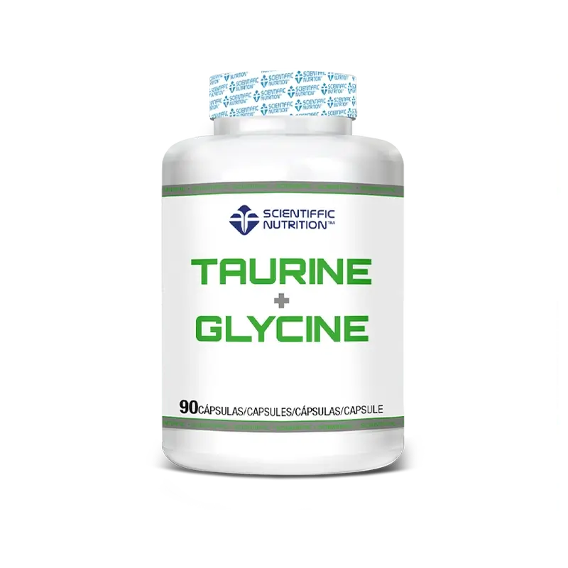 Scientiffic Nutrition Taurina + Glicina 90 Cápsulas , 90 cápsulas