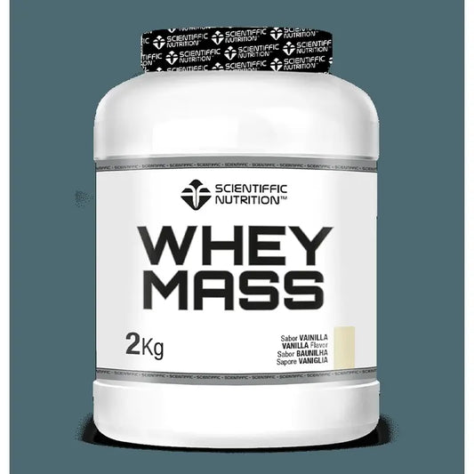 Scientiffic Nutrition Whey Mass Baunilha, 2000 gramas