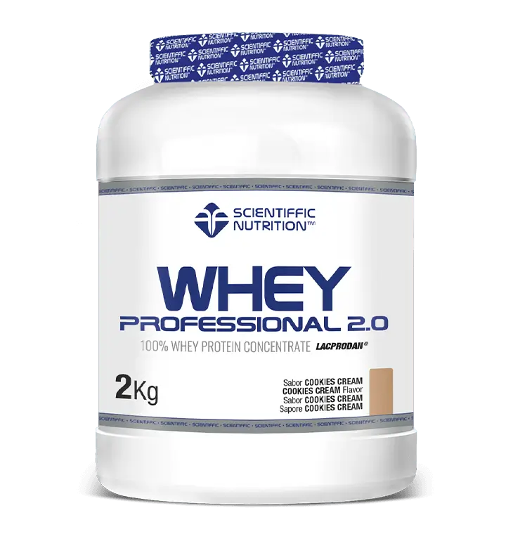 Scientiffic Nutrition Whey Professional 2.0 Cookies, 2 kg