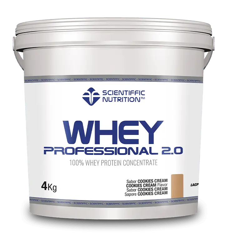 Scientiffic Nutrition Whey Professional 2.0 Cookies, 4 kg