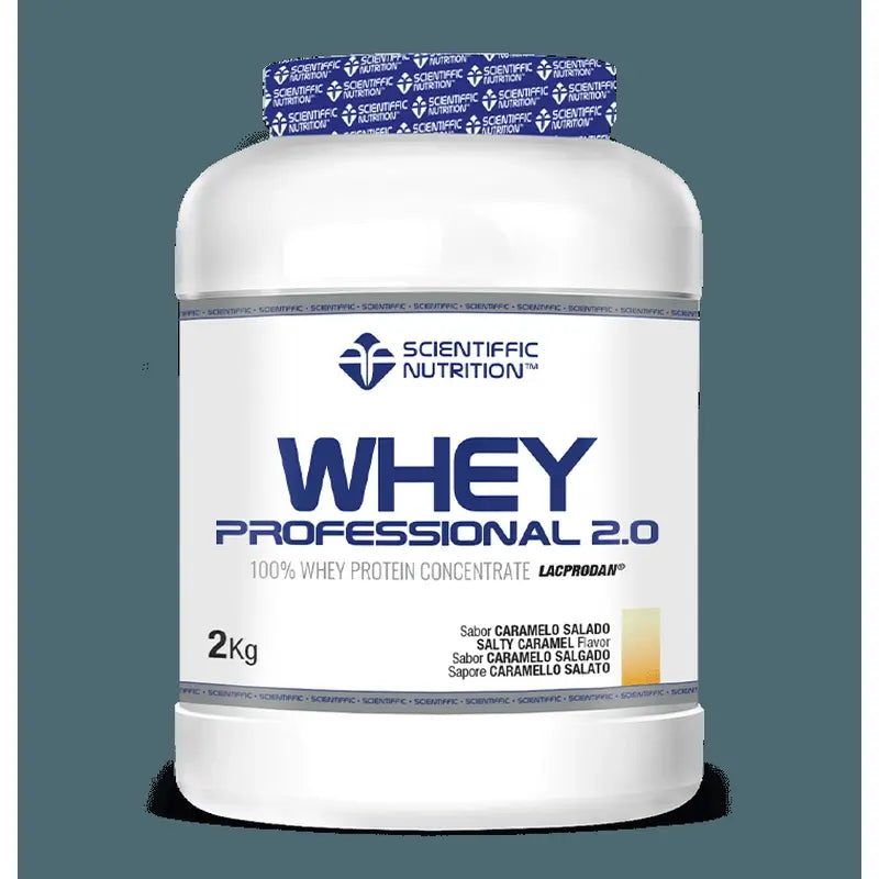 Scientiffic Nutrition Whey Professional 2.0 Caramelo Salgado, 2000 gramas