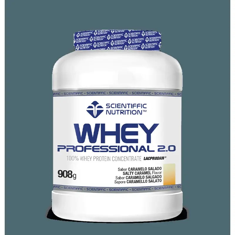 Scientiffic Nutrition Whey Professional 2.0 Caramelo Salgado , 908 gramas