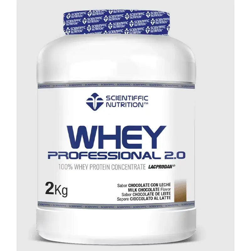 Scientiffic Nutrition Whey Professional 2.0 Chocolate de leite, 2000 gramas