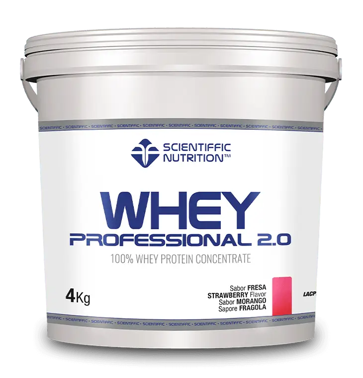 Scientiffic Nutrition Whey Professional 2.0 Morango, 4kg