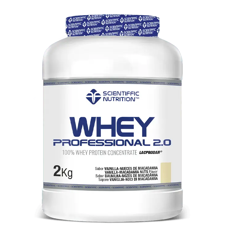 Scientiffic Nutrition Whey Professional 2.0 Baunilha Macadame Nozes, 2 kg