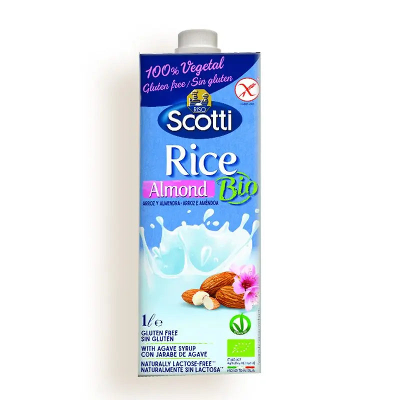 Bebida vegetal de arroz e amêndoa Scotti 1L Bio Sg Vega