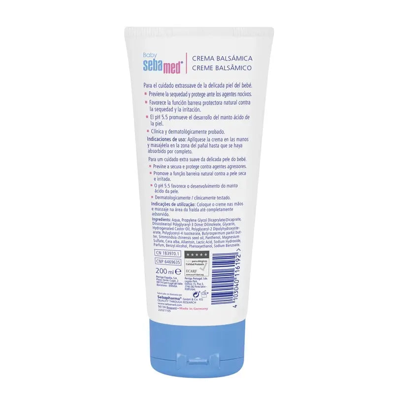 SEBAMED CREME CREME BALSÂMICO 200 ML