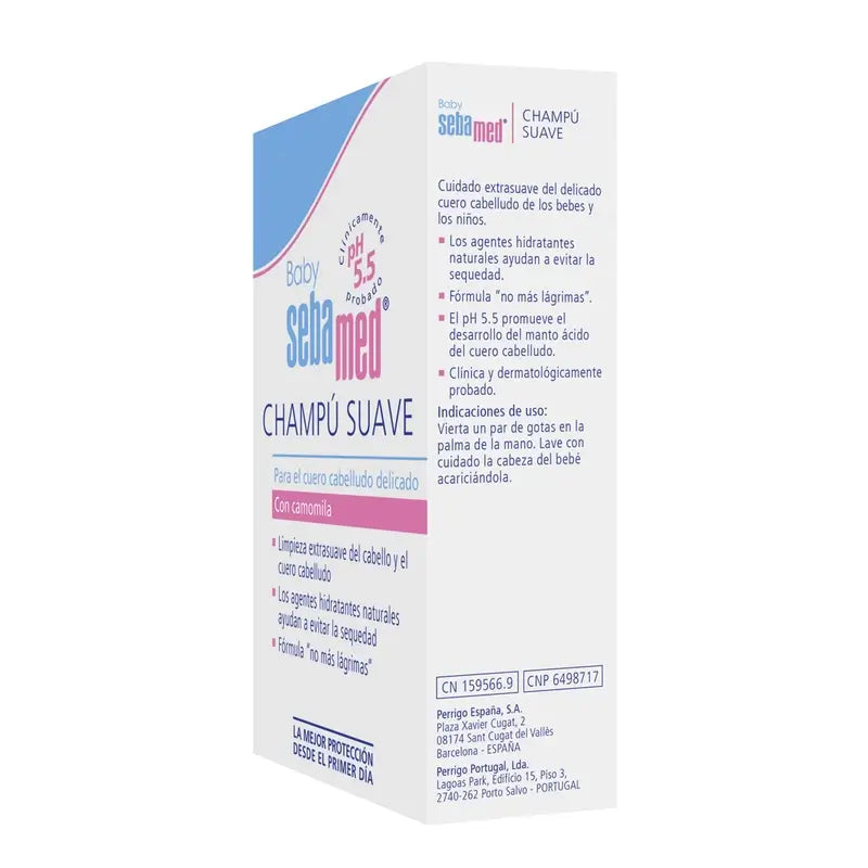 SEBAMED BEBÊ SHAMPOO MACIO 250 ML