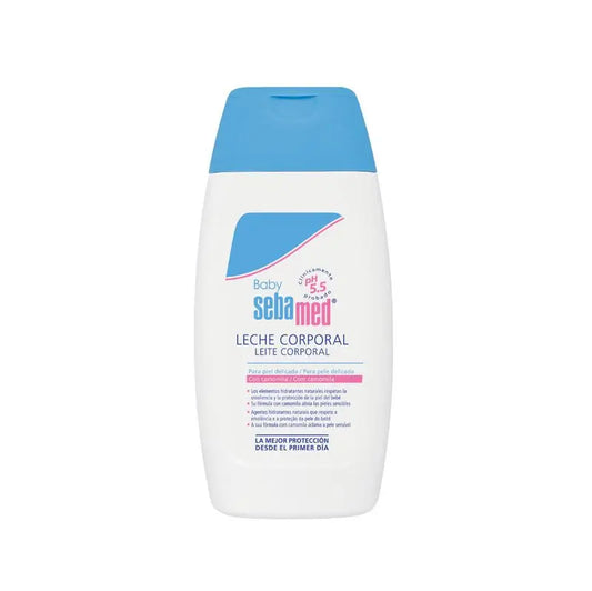 SEBAMED Leite para o corpo do bebé 200 ml