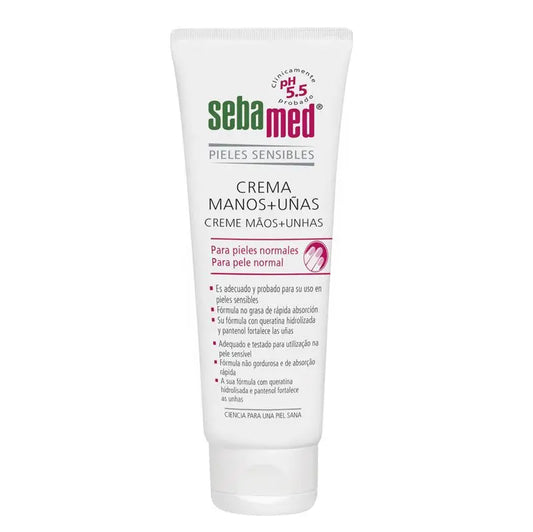 SEBAMED MÃ£O E CREME DE UNHA 75 ML.