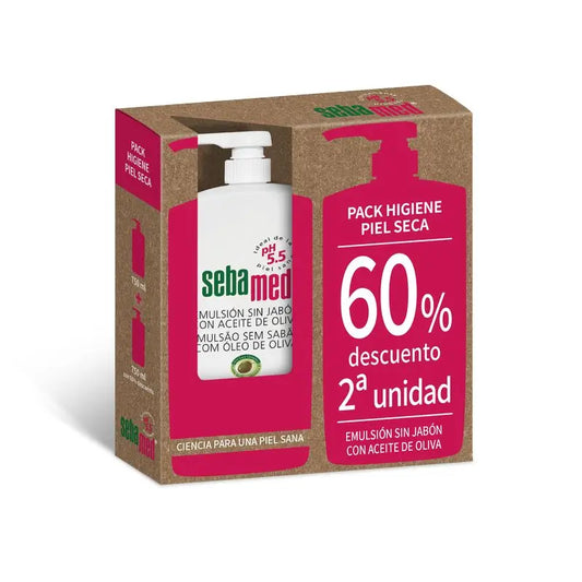 SEBAMED Emulsão Sem Sabonete Duplo Olive, 1500 ml